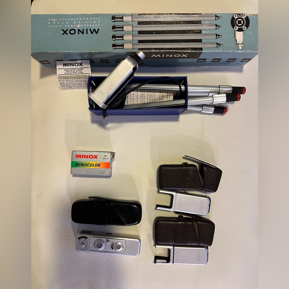 Minox Vintage mini Camera Set with Accessories